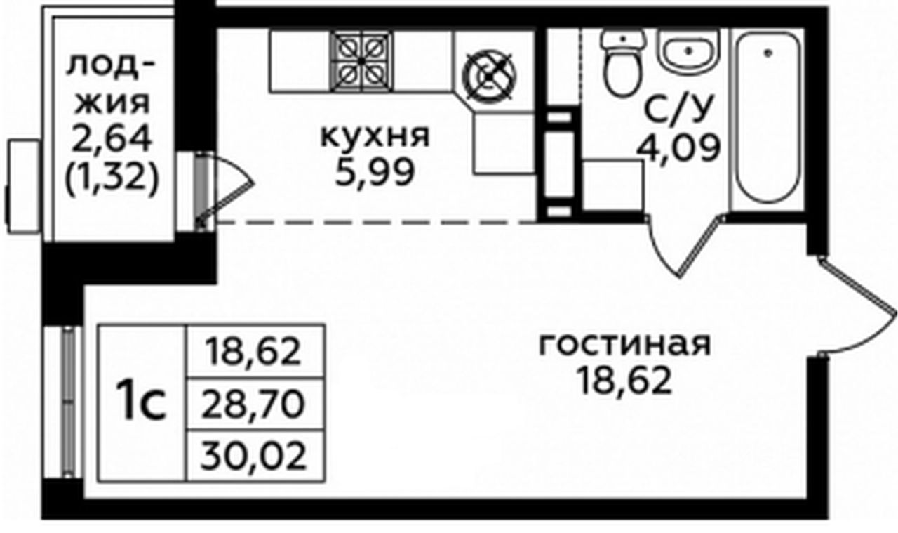 Квартира №1822582, корпус 12 в ЖК Кленовые аллеи от застройщика ГК МИЦ в  Москве — Недвижимость на сайте Living.ru